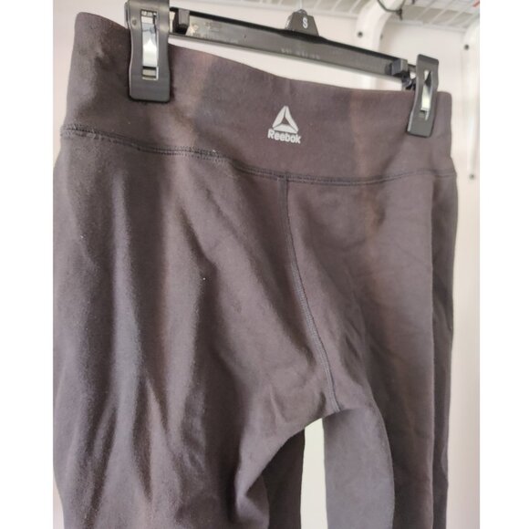 SOILED Reebok Women's Pull On Flared Athleisure Pants Black Size XS $30 O291 - Picture 3 of 4